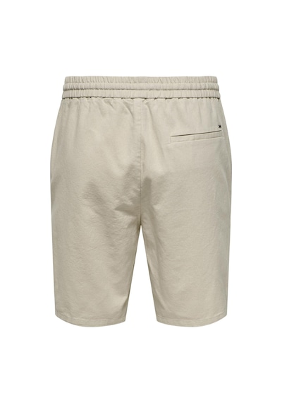 Only & Sons Onslınus 0007 Cot Lın Shorts Noos Erkek Gri Şort - 22024967 Gri