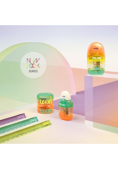 Mılan 4701116lk2 Capsule Kalemtraş/silgi New Look - 16adet