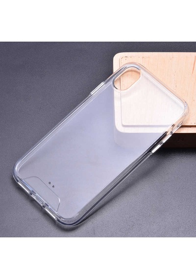 Apple Uyumlu iPhone Xr 6.1 Kılıf Zore Gard Silikon Renksiz