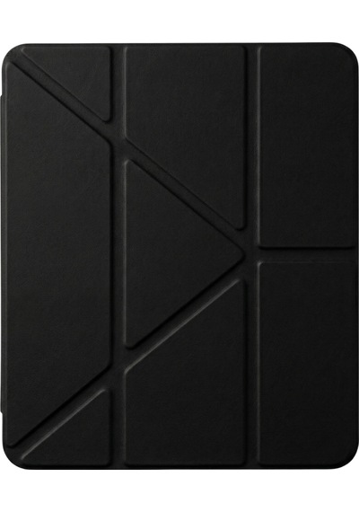 Ps Apple Uyumlu iPad Pro 11 İnç M5 / M4 Tri Folding Standlı Kılıf - Siyah Kapaklı Kılıf