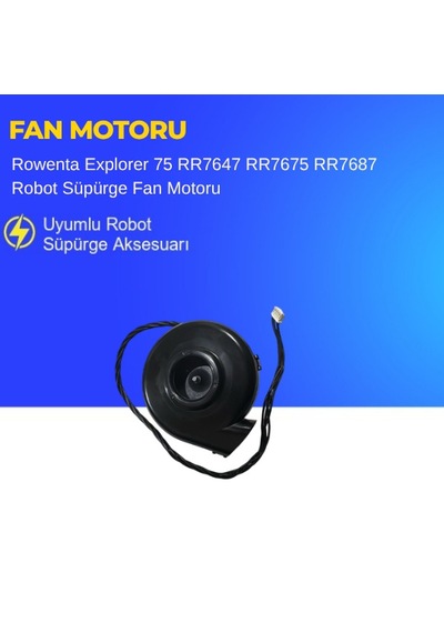 Rowenta Explorer 75 Rr7647 Rr7675 Rr7687 Robot Süpürge Fan Motoru