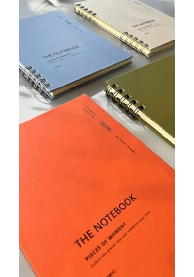 Spiralli 80 Yaprak Noktalı A5 Defter, Not Defteri, Okul Defteri, 4 Farklı Renk Seçeneği 01 Light Grey Genel