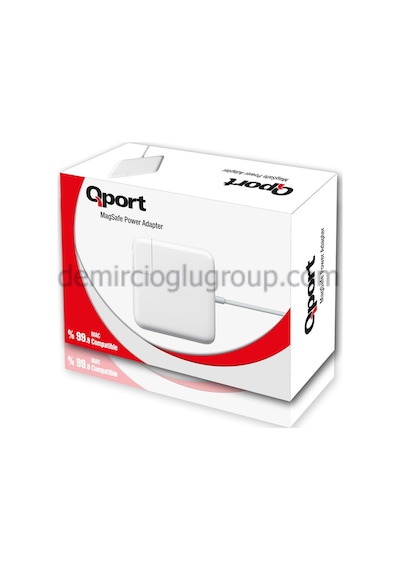 Qport Q-Mcs185 Mac Adp. 18.5V 4.6A 85W Pro17 Magsafe1
