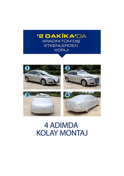 Subaru Impreza 4 Kapılı 2016 - 2021 Araba Brandası Oto Branda Gri