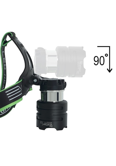 Watton Wt-626 Tx6 Led Şarjlı Kafa Lambası Siyah