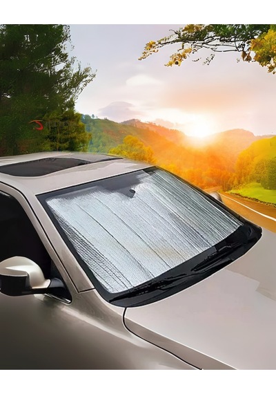 Diğer Oto İç Aksesuar Araç Ön Cam Güneşlik Katlanabilir Uv Koruma Ford Focus Renault Megane Skoda Superb Honda Civic