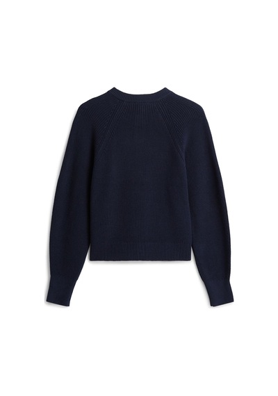 Tommy Hilfiger Co Cardı Stıtch C-nk Ls Cardı Kadın Mavi Hırka - Ww0ww48795
