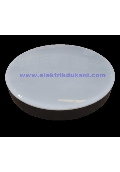 Luster 18w S.ü. Dolunay Led Armatür Siyah Kasa 6500k