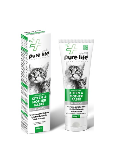 Pure Life Plus Kitten & Mother Yavru Ve Anne Malt Vitamin Desteği 100 G