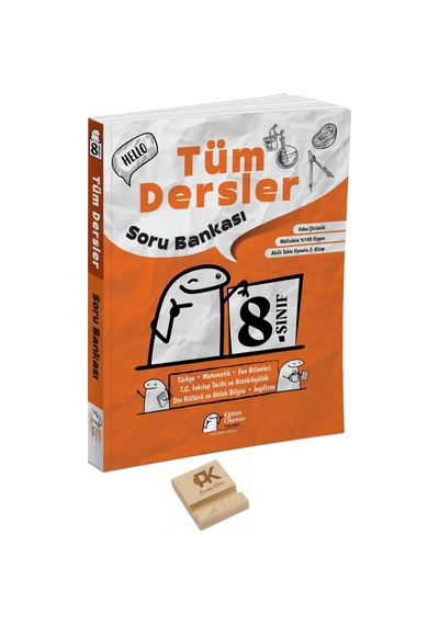 Eğitim Deposu Lgs 8. Sınıf Tüm Dersler Soru Bankası Ve Telefon Standı
