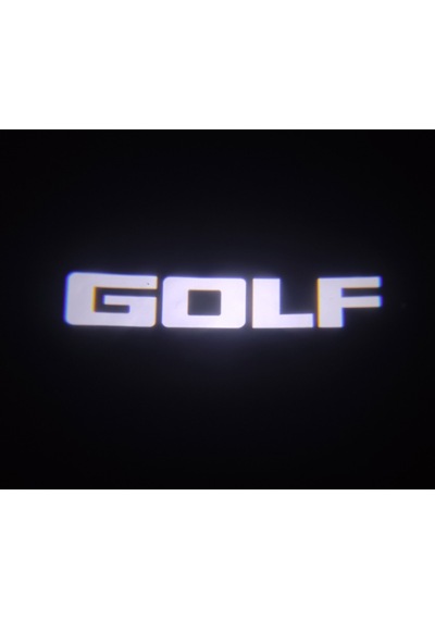 Vw Golf Araçlar Için Pilli Yapıştırmalı Kapı Altı Led Logo (540225249)