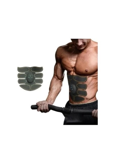 Six Pad Abs Kası Aleti Siyah