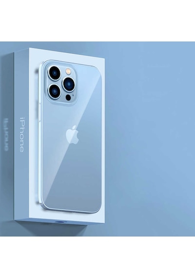 Apple Uyumlu iPhone 13 Pro Max Kılıf Zore Blok Kılıf Renksiz