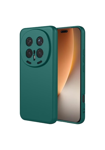 Caseonn Honor Magic 8 Pro Kılıf Kamera Korumalı Mikrofiber Astarlı Lansman Koyu Yeşil