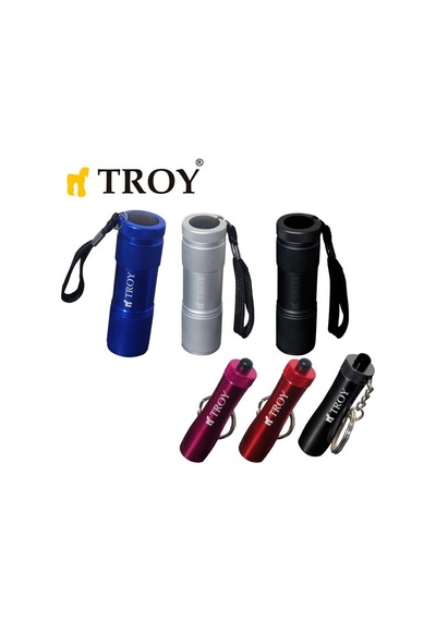Troy 28901 Led El Feneri Seti 6 Parça N11.5903 Çok Renkli