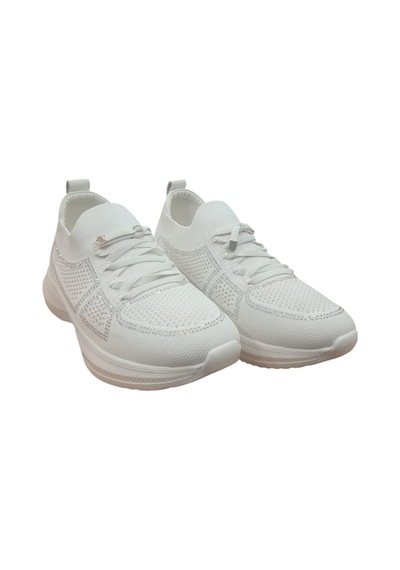Guja 25y308 Bej Kadın Taş Detaylı Sneaker Bej - 685948600 Bej