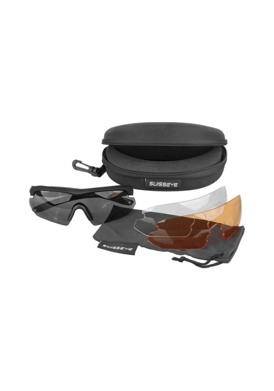 Swiss Eye Nighthawk Gözlük Black Siyah