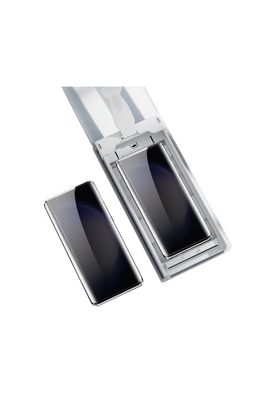 Zore Galaxy S24 Ultra Uyumlu Uygulama Aparatlı 6in1 Easy Body Privacy Ekran Koruy