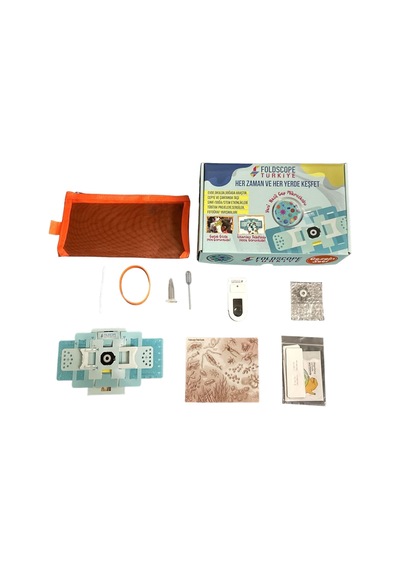 Foldscope Cep Mikroskobu Gezgin Seti