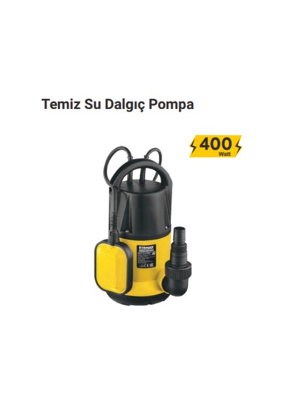 Rtr Max Rtm813 Temiz Su Dalgıç Pompa 400 Waat