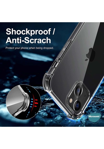 Microsonic Apple Uyumlu iPhone 13 Mini Kılıf Shock Absorbing