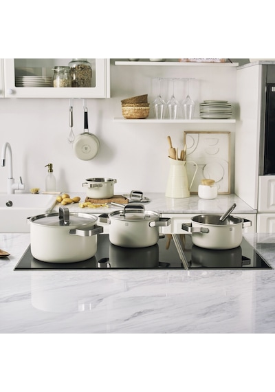 Zwilling Pure Tencere Seti 5 Parça Fildişi Zw-1028806 Zwilling Renkli