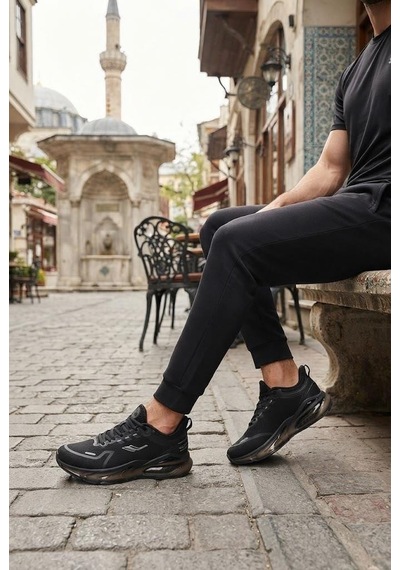 Lescon Sapphıre 6 Rahat Air Foam Taban Erkek Spor Ayakkabı Siyah