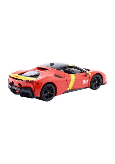 1:18 Ferrari Sf90 Stradale Assetto Fiorano Model Araba Açılabilir Kapılı Metal Koleksiyon Aracı