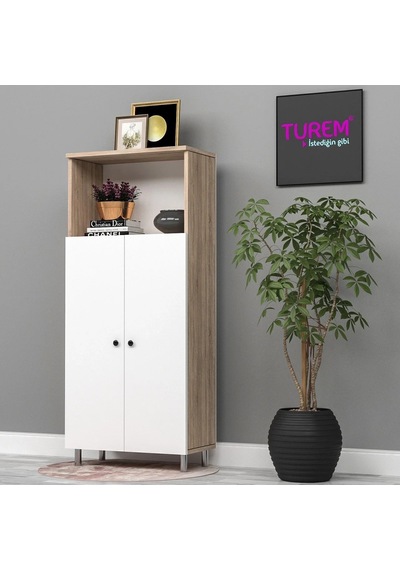 Nergis Çok Amaçlı Dolap Suntalam Siyah
