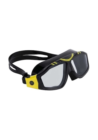 Slazenger Gl6 Smoke Blck Blck Yellow Yetişkin Yüzücü Gözlüğü Çok Renkli
