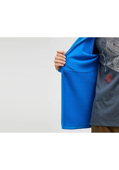 Peak Performance M Traıl Polartec Zıp Hood Erkek Günlük Sweatshirt G80169050t Mavi