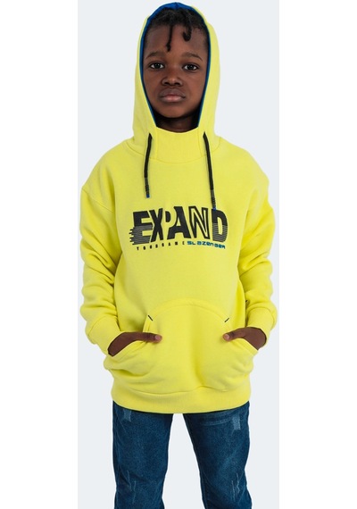 Slazenger DILAY IN Unisex Çocuk Sweatshirt Sarı