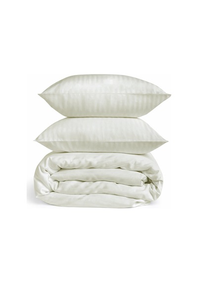 Çift Kişilik %100 Pamuk Saten Nevresim Seti Premium Seri 8 Renk Seçeneği 200x220 Ekru