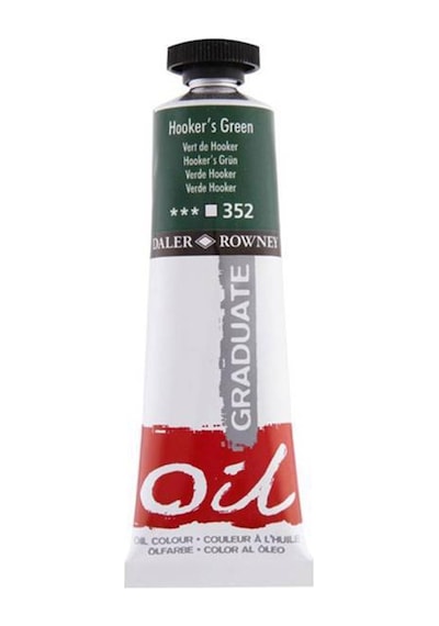Graduate 38 ML Yağlı Boya 352 Hooker'S Green