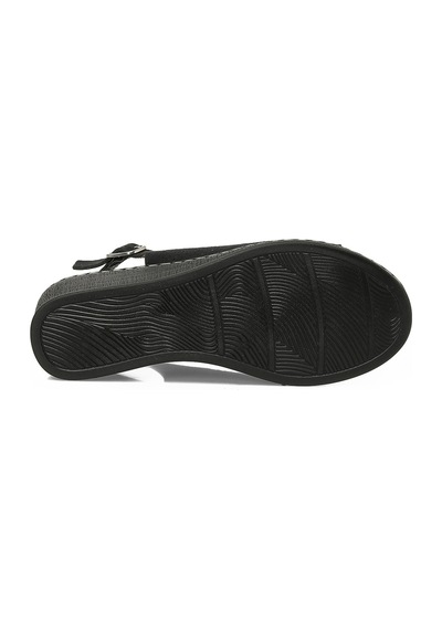 Polaris 167214.z6fx Siyah Kadın Düz Sandalet 000000000102250899 Siyah