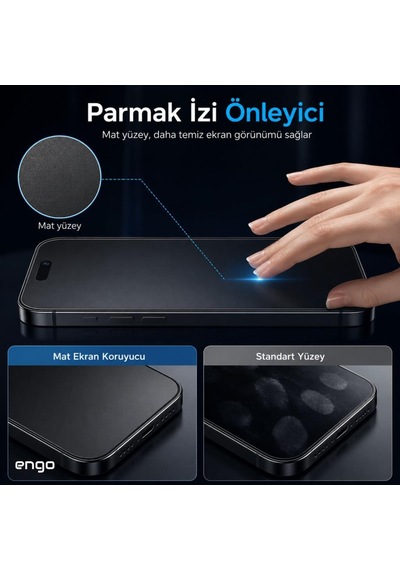 Samsung Galaxy S26 Fe İle Uyumlu Mat Ekran Koruyucu Sm-s741b Yansıma Ve Parlama Azaltıcı Parmak İzi Bırakmayan 9h Esnek Nano Cam