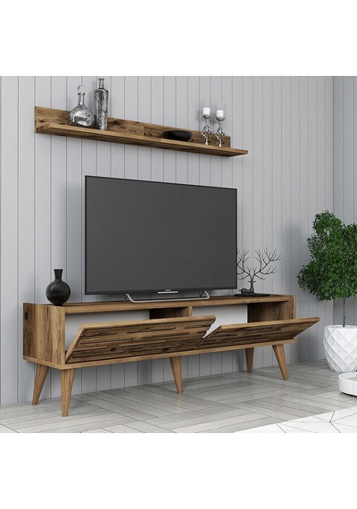 Variant Valensiya 140cm Tv Ünitesi - Ceviz / Ceviz