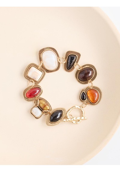 Jimmy Key Jimmy Key Karışık Vintage Görünümlü Bohem Bileklik 6sw348050999 Çok Renkli