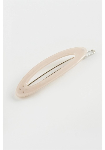 Oval Taşlı Klipsli Toka Çok Renkli 64462697