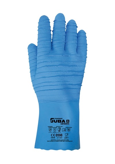 Juba Gb16800 Numara Balıkçı Eldiveni Siyah