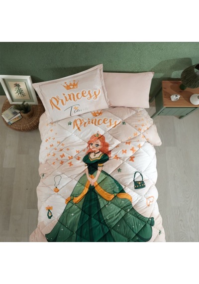 Tek Kişilik Ranforce Genç Desen Yorgan Seti Tiana Çok Renkli
