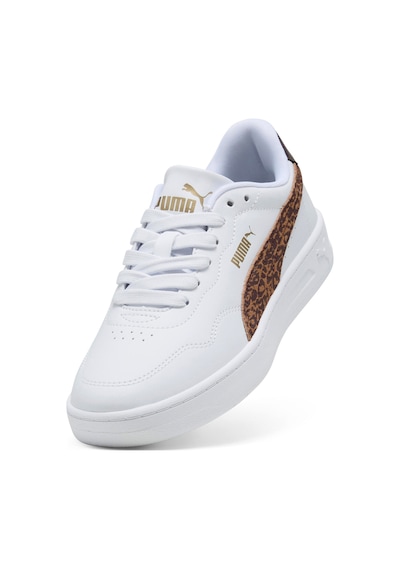 Puma Court Lally Feline Beyaz Kadın Sneaker 000000000102704074 Beyaz-kahve