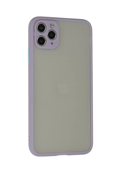 Apple Uyumlu iPhone 12 Pro Kılıf Montreal Silikon Kapak - Mor -