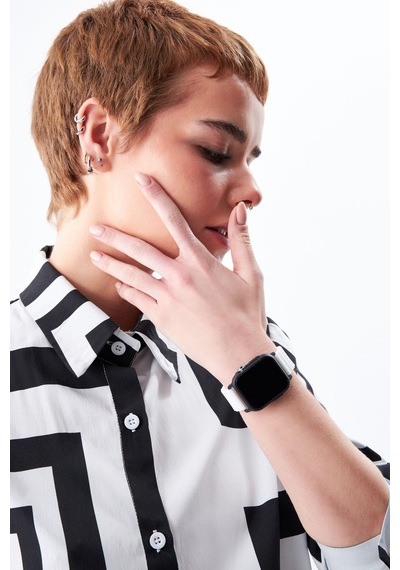 Aqua Di Polo 1987 Unisex Siyah Silikon Dijital Led Kol Saati Apwr033305