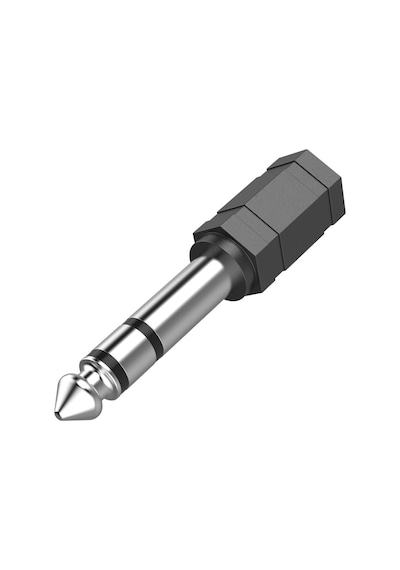 Adaptör 6.3mm Stereo Fiş - 3.5mm Stereo Soket