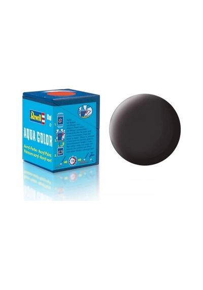 Mey İthalat Aqua Color Tar Black - Mat Boya - 18 Ml 1