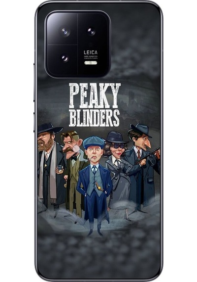 Xiaomi Mi 13 Uyumlu Şeffaf Kılıf Peaky Blinders Tasarımlı