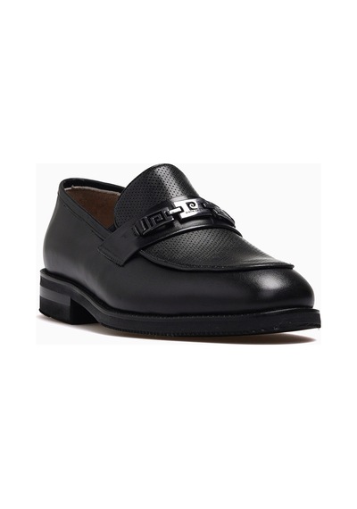 Pierre Cardin Erkek Hakiki Deri Toka Detaylı Loafer Ayakkabı 26y 104317 M Siyah Siyah