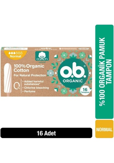 O.b Organic Normal Tampon 16'lı Paket