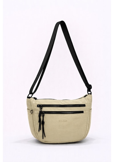 Louisiana Polo Bolsas Çapraz Askılı Kadın Çanta Bej 1115 Bej
